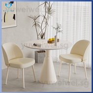 Balcony Table And Chair Round Table Light Luxury Coffee Table Dining Table Table Chair Set