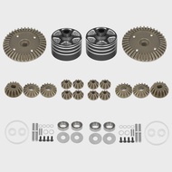 Metal Differential Case and Gear Set 22049 39T for Tamiya  XV02 MB-01 XM-01 1/10 RC Car Upgrade Part