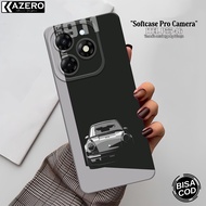 ITEL P55 4G Fashion Case Car Softcase ITEL P55 4G Silicone Pro Camera Kesing ITEL P55 4G Casing ITEL