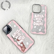 CASE CASING CLEAR CASE MIRROR HEBE FOR iphone 6 6+ 7 7+ 8 8+ X XS XR 11 12 13 14 15 16 17 PRO PROMAX