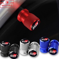 2/4PCS Toyota GR Car Tire Valve Cap Wheel Stem Air Cover Metal Dust-proof Tyre Valve Cap For Vios Wi
