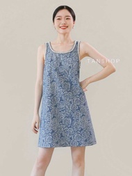 TANSSHOP - MADELYN DRESS #DC1842 เดรสยีนส์