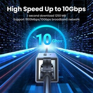 UGREEN Ethernet Connector 10Gbps RJ45 Extend Network Signal Stable Internet For Cat 8 7 6A 6 5E Cabl