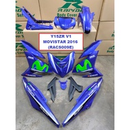 Cover Set Rapido Y15ZR V1 Yamaha Movistar 2016 Blue Color Ysuku Accessories Motor Y15 Biru Warna 2k16 Y15ZR