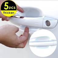 5pcs Universal Invisible Car Door Handle Scratches Automobile Protective Protector Films Handle Prot