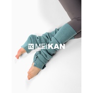 Stokin Yoga MEIKAN Stoking Panjang Atas Lutut untuk Wanita Stokin Cerucuk Lanjutan Pemanas Kaki Pela