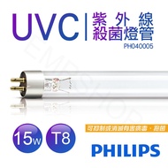 【Philips 飛利浦】UVC紫外線殺菌 TUV 15W 燈管 G15 T8 波蘭製