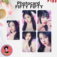 (UNIT) FIFTY FIFTY KPOP Photocard - Keena Chanelle Yewon Hana Athena