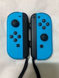 Switch 原廠藍色Joycon手把 含腕帶 無外盒