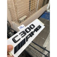 Letter C300, Amg, Combo C300 amm black, Logo C300 amm black, stamp C300 black