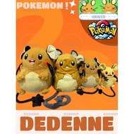 Pokemon Dedenne fairy pokemon plush doll | Dedenne pokemon collectible plush doll | Sixth generation