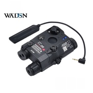WADSN PEQ15 ตัวชี้เลเซอร์ สีขาว แฟลช LA-5C สีแดง สีเขียว สีฟ้า IR เลเซอร์กล่องรุ่นสากลอลูมิเนียมแคมป