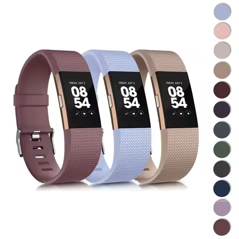 TPU Soft Strap for Fitbit Charge 2 Watch Band Strap Bracelet for Charge 2 Fitbit Watchband Wrist Sma
