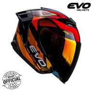 EVO TR-X Echo Half Face Dual Visor Helmet with Free Clear Lens
