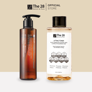 [SET 2ชิ้น]The 28 Complete Clear Liquid Foaming Cleanser 180 ml +The28 Lifting  Toner (Plant Ferment