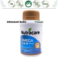Nutracare Omega 369 30 capsules OMEGA 3 6 9 EPA FISH OIL FISH OIL