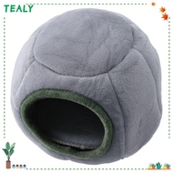 TEALY Guinea Pig Bed, Cage Accessories Rabbit House Cave Beds, House Bedding Washable House Hideout Small Animal
