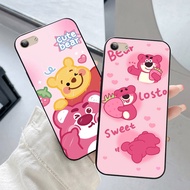 Vivo vivo y53 / vivo y55 2015 / vivo x9 / vivo y71 case with super cute strawberry bear print