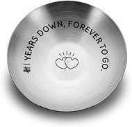 Iron Gifts for 6th Anniversary for Her, 6 year Anniversary Wedding Jewelry Tray Decor for Women Girl