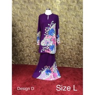 BAJU KURUNG BATIK COTTON VISCOSE DIAMOND - SIZE L