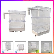[Predolo2] Aquarium Filter Box Transparent Fish Tank External Filter Box Fish Tank Top