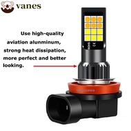 VANES LED Auto Fog Lamp 9005/9006 High Quality H7 Car Bulb Foglamps Yellow 3030 LED Fog Lamp Two-color Light Bulb