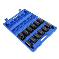 12pc 3/4 Inch Deep Impact Sockets Set Drive 6 point 24mm to 41mm 27mm 33mm 35mm  Damaged Screw Extra