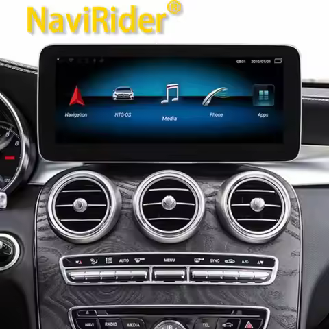 Multimedia Navigation Player HD Screen For Benz C CLASS C200 W205 C250 C180 C260 2015-2022 Android 1
