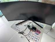 21:9 34寸曲面 電腦顯示屏