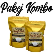 [2 PEK] PAKEJ KOMBO Coffee JUNGLE GIRL - 7 Sachets - Bertenaga Menawan Semulajadi