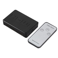 ArgoX HDMI Switcher 3x1 - 4K 60Hz, IR Remote Control, Supports HDMI2.0, 3D, HDR
