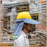 ELAINE Mesh Reflective Cap, Reflective Universal Sunscreen Hat,  Neck Protection Shawl Anti-UV Breat