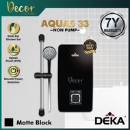 🔥NEW🔥 DEKA Water Heater DEKA Aquas Water Heater Pump Water Heater With Pump Instant Water Heater Pem