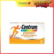 CENTRUM ENERGY B-VITAMINS & MINERALS (60S)