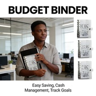 Budget Binder Book Book Binder Cash Envelopes Challenges Planner Savings Savings Challenge 2.5k 5k 1