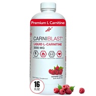 Bricker Labs CARNIBLAST Liquid L-Carnitine 3000mg, Premium L Carnitine Carnipure, Energy Nutrition,