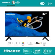 [New2023] Hisense TV 32E4K ทีวี 32 นิ้ว HD VIDAA Smart TV/DVB-T2 / USB2.0 / HDMI /AV
