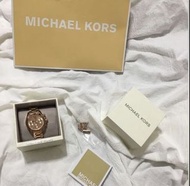 MICHAEL KORS mk 金錶手錶三眼錶5799