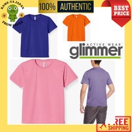 Glimmer 4. Short Sleeve Dry T-Shirt (Crew Neck) 00300-ACT  for 10 colors vol.04【Direct delivery from