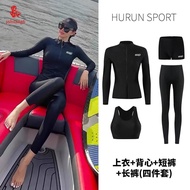 SURF READY STOCK swimming suit for women 大码泳衣 4-piece set Women Swimwear swimming suit woman muslima