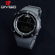 [SW] Jam Tangan Pria Digital Divigo Tahan Air Stap Rubber Original DV-8361
