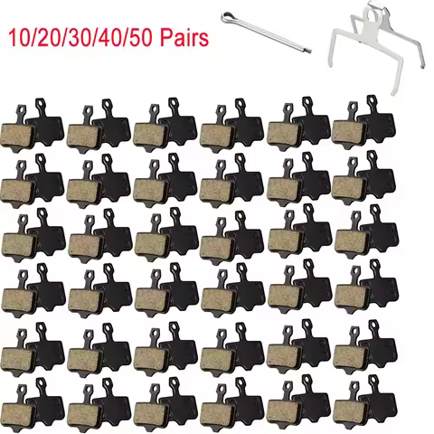 10/20/30/40/50 Pairs Bicycle Disc Brake Pads for Avid Elixir 1 3 5 7 9 R CR Sram XO XX X7 X9 XXWC DB