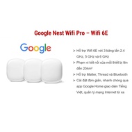 Google Nest Wifi Pro: Wifi Transmitter Support 6E Wifi