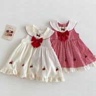 Twin Strawberry Dress Girls'/ Dress Children's Twin Dress Girls' Clothes/ Girls' Twins Clothes/