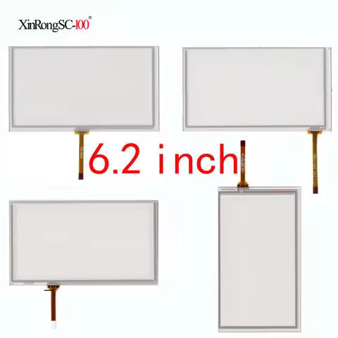 6.2" touch screen 6.2 inch resistance panel for car DVD navigation GPS Hsd062idw1-a00 A02 HSD0621DW1