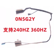 Lcd cable screen displayport cable replacement for dell alienware m15 r6 r5 360hz 0n5g2y 0620n2