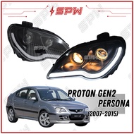 Proton Gen2 / Persona (2007-2015) Headlamp Head Lamp Light LED Light Bar Projector Running Signal Li