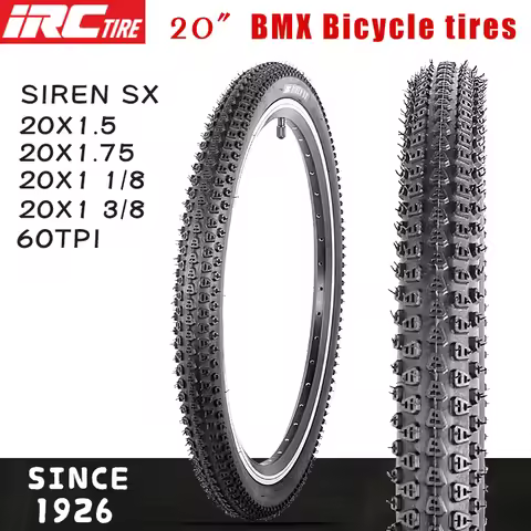 IRC SIREN SX 20inch Steel wire tire 20*1.5 20*1.75 20*1-1/8 60TPI BMX 406/451 Small wheel Folding bi