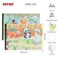 JOYKO DRAWING BOOK DRBK-1B5 ~ 2A4 - DRBK-1B5 | ANIMAL MOTIF PICTURE BOOK CONTAINS 20 SHEETS