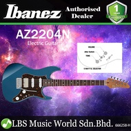 Ibanez AZ2204N Alder Body Prestige Electric Guitar with HSS Pickup and Gotoh Tremolo - Prussian Blue